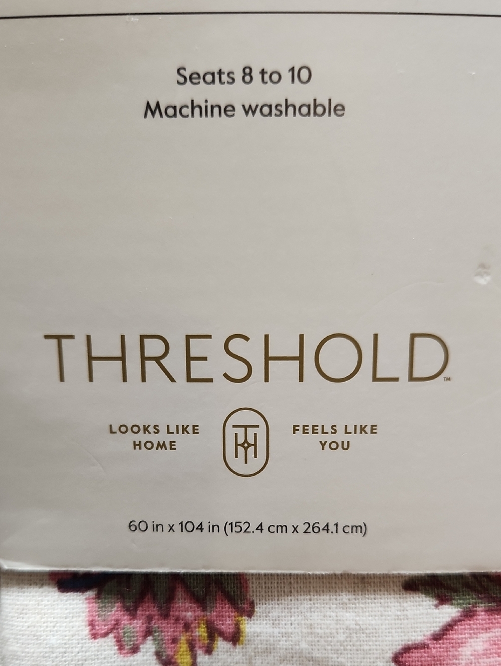 THRESHOLD rectangular tablecloth - Picture 4 of 12